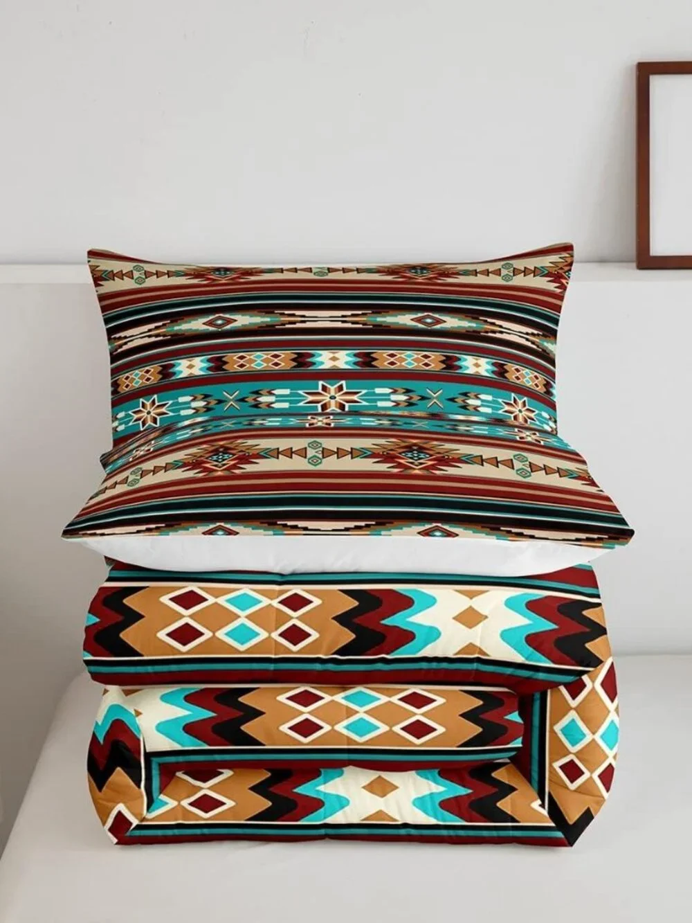 Western Decor Comforter Aztec Comforter Set Cowboy Cowgirl Southwestern Bedding